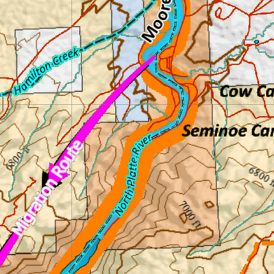 Wy Bighorn Unit 26 Concentrations and Land Ownership Preview 3