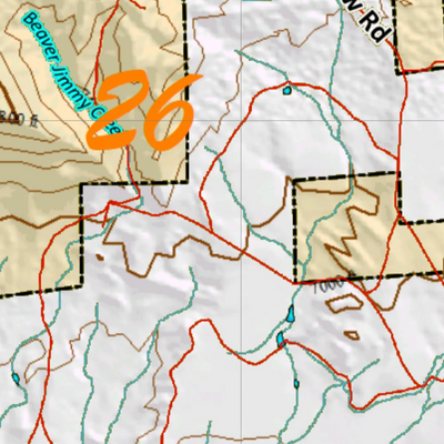 Wy Bighorn Unit 26 with Land Ownership Preview 2