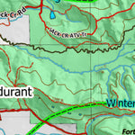 Wyoming HuntData LLC Wy Elk 87 Hybrid Hunting Map digital map