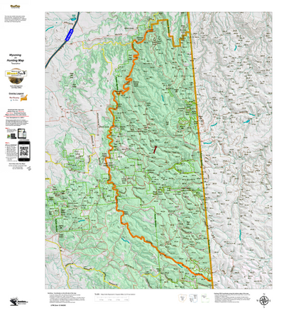 Wy Elk Unit 1 Topographical Map Preview 1