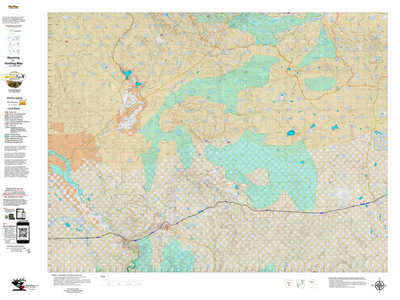 Wy Elk Unit 100 Concentrations and Land Ownership Preview 1