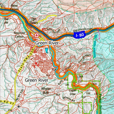 Wy Elk Unit 100 Topo with Concentrations Preview 3