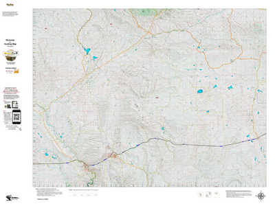 Wy Elk Unit 100 Topographical Map Preview 1