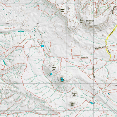 Wy Elk Unit 100 Topographical Map Preview 2