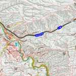 Wy Elk Unit 100 Topographical Map Preview 3