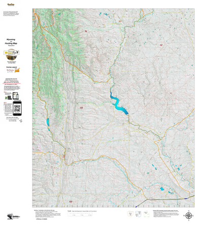 Wy Elk Unit 102 Topographical Map Preview 1