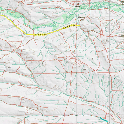 Wy Elk Unit 102 Topographical Map Preview 2