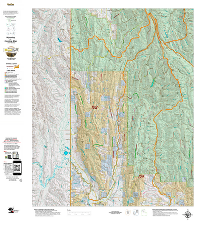 Wy Elk Unit 103 Concentrations and Land Ownership Preview 1