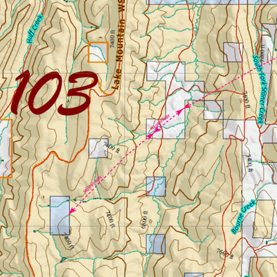 Wy Elk Unit 103 with Land Ownership Preview 2