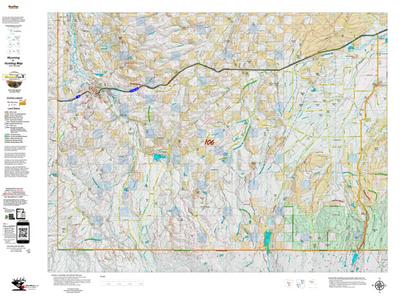 Wy Elk Unit 106 Concentrations and Land Ownership Preview 1