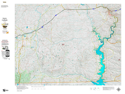 Wy Elk Unit 107 Topographical Map Preview 1
