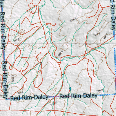 Wy Elk Unit 108 Topographical Map Preview 3