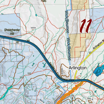 Wy Elk Unit 11 with Land Ownership Preview 2