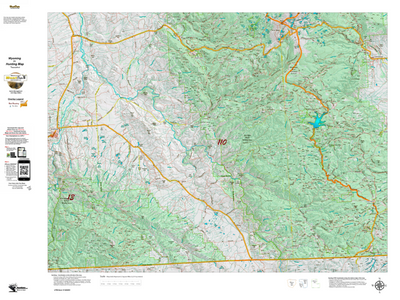 Wy Elk Unit 110 Topographical Map Preview 1