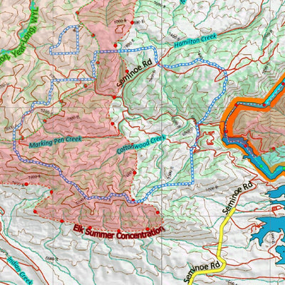 Wy Elk Unit 111 Topo with Concentrations Preview 3