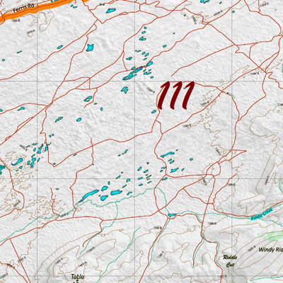 Wy Elk Unit 111 Topographical Map Preview 2