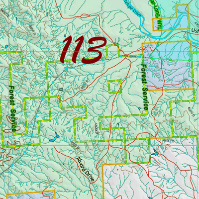 Wy Elk Unit 113 Concentrations and Land Ownership Preview 2