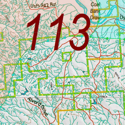 Wy Elk Unit 113 Topo with Concentrations Preview 2