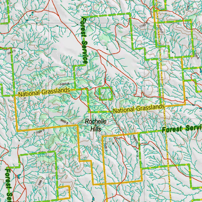 Wy Elk Unit 113 Topographical Map Preview 3
