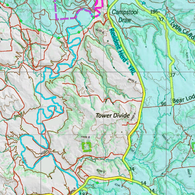 Wy Elk Unit 116 Topo with Concentrations Preview 2