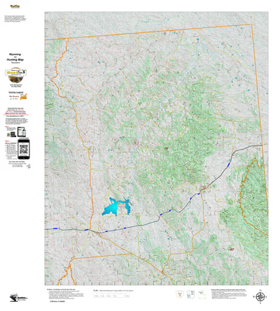 Wy Elk Unit 116 Topographical Map Preview 1