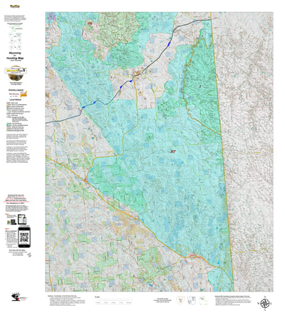 Wy Elk Unit 117 Concentrations and Land Ownership Preview 1