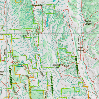 Wy Elk Unit 117 Topographical Map Preview 3