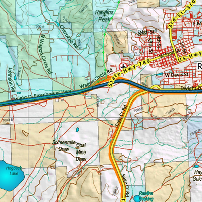 Wy Elk Unit 118 Concentrations and Land Ownership Preview 3