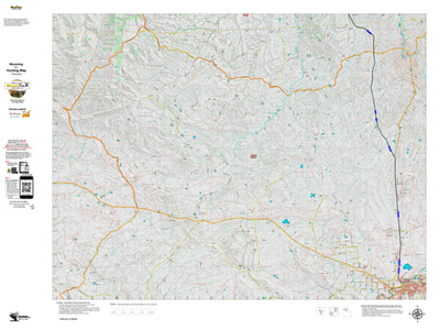 Wy Elk Unit 120 Topographical Map Preview 1
