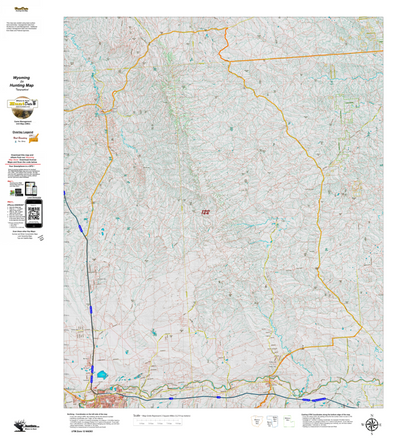Wy Elk Unit 122 Topographical Map Preview 1