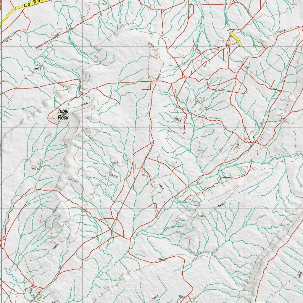 Wy Elk Unit 124 Concentration Areas Map by Wyoming HuntData LLC ...