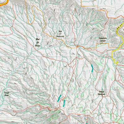 Wy Elk Unit 124 Topographical Map Preview 3
