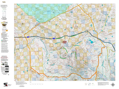 Wy Elk Unit 125 Concentrations and Land Ownership Preview 1