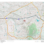 Wy Elk Unit 125 Topographical Map Preview 1