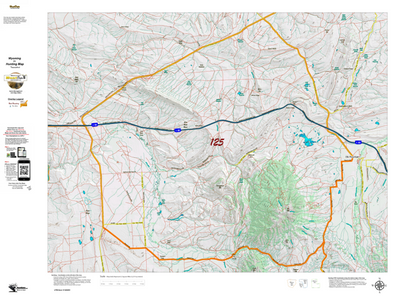 Wy Elk Unit 125 Topographical Map Preview 1