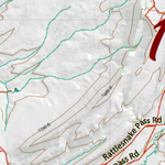 Wy Elk Unit 125 Topographical Map Preview 2