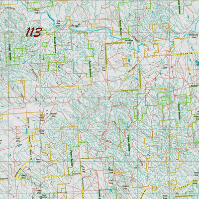 Wy Elk Unit 126 Topographical Map Preview 2