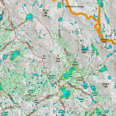 Wy Elk Unit 127 Topographical Map Preview 3