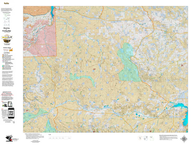 Wy Elk Unit 128 Concentrations and Land Ownership Preview 1