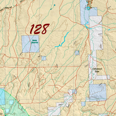 Wy Elk Unit 128 Concentrations and Land Ownership Preview 2