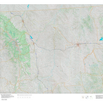Wy Elk Unit 129 Topographical Map Preview 1
