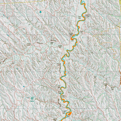 Wy Elk Unit 129 Topographical Map Preview 3