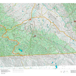Wy Elk Unit 13 Topographical Map Preview 1