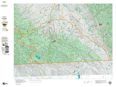 Wy Elk Unit 13 Topographical Map Preview 1