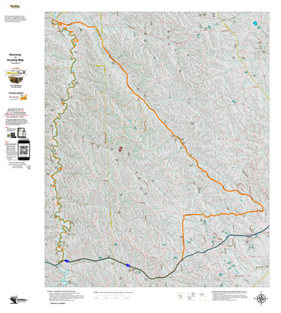 Wy Elk Unit 2 Topographical Map Preview 1