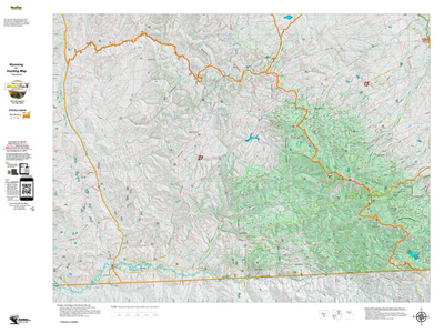 Wy Elk Unit 21 Topographical Map Preview 1