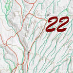 Wy Elk Unit 22 Topographical Map Preview 2