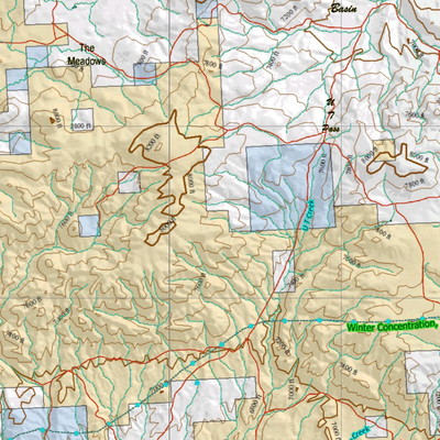 Wy Elk Unit 23 Concentrations and Land Ownership Preview 3