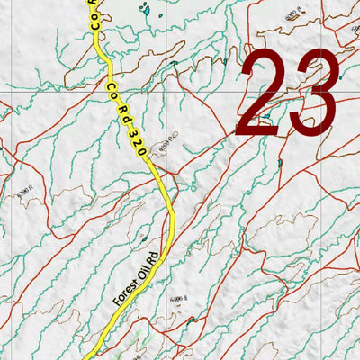 Wy Elk Unit 23 Topo with Concentrations Preview 2