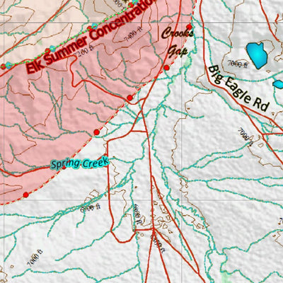 Wy Elk Unit 24 Topo with Concentrations Preview 2